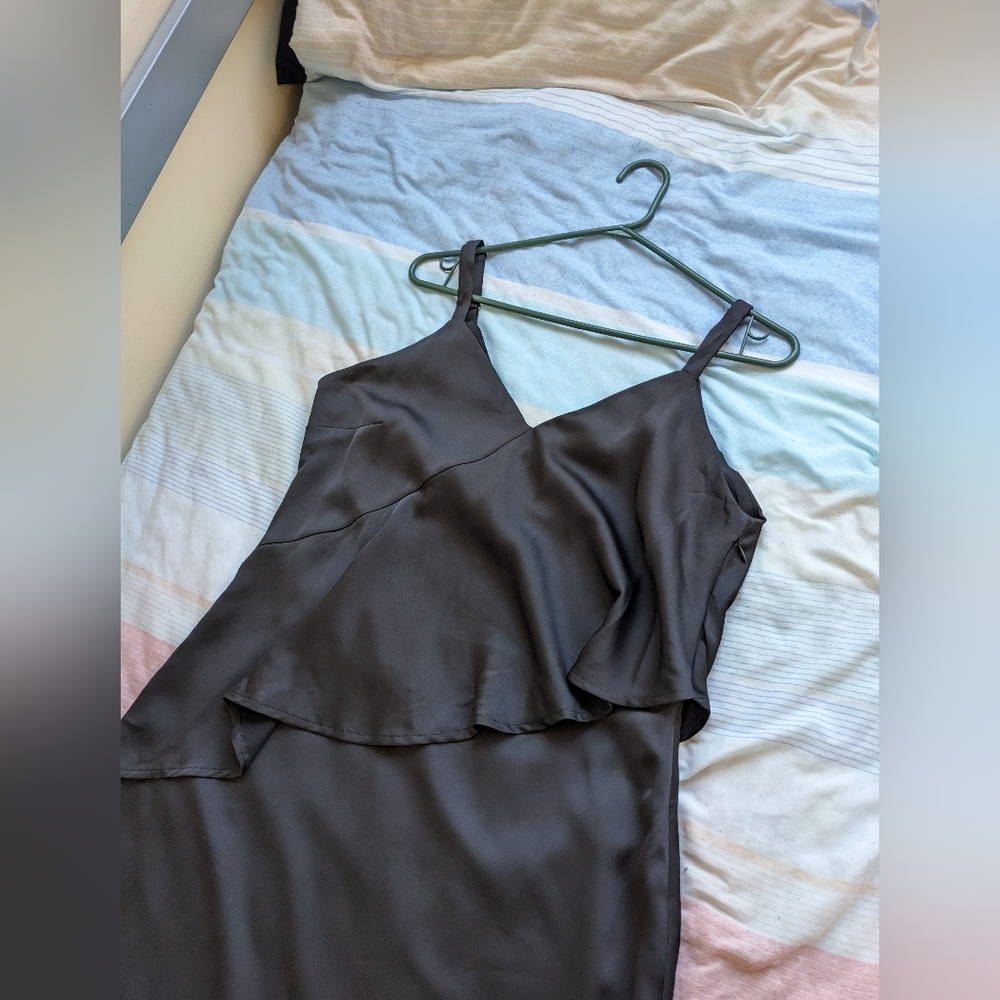 Pink Martini V-Neck Black Dress - Picture 7 of 12
